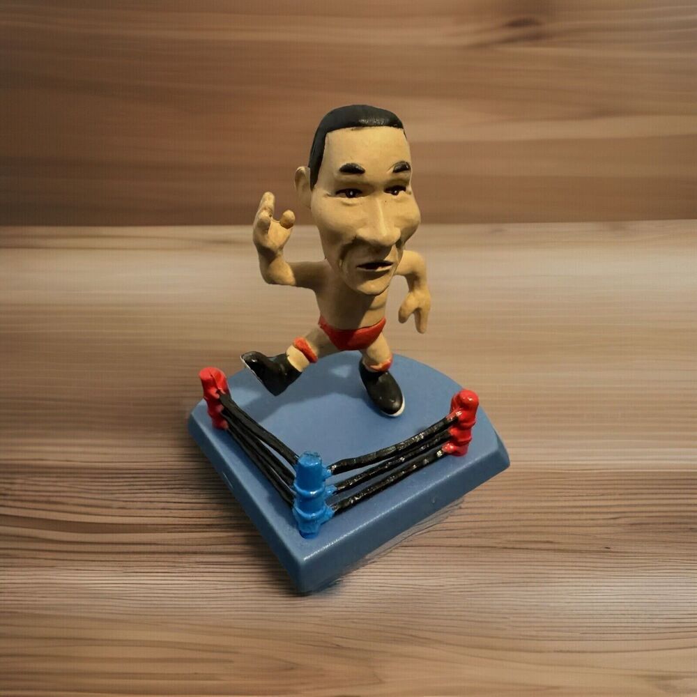 Giant Baba Mini Figure Coca Cola Georgia Coffee AJPW Wrestling Japan 2004 Retro